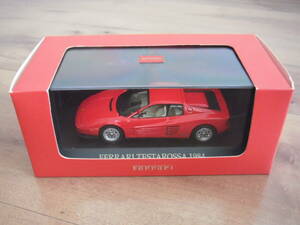  Ixo Ferrari Testarossa миникар красный красный FERRARI TESTAROSSA 1984