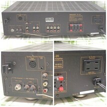 送料無料【ジャンク】レア1989年ヴィンテージNakamichi TA-20 チューナーアンプ 通電確認済_画像2