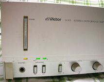 送料無料【ジャンク】レア1980年代国産ヴィンテージVICTOR A-X5 ステレオプリメインアンプ 通電確認済_画像6