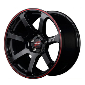 TOYO PROXES CF3 185/55R15 RMP RACING R07 ブラック/リムレッドライン 15インチ 5J+45 4H-100