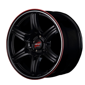 TOYO PROXES CF3 205/50R17 RMP RACING R60 クリスタルブラック デュアルポリッシュ レッド+クリア 17インチ 7J+48 5H-100