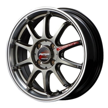 TOYO PROXES CF3 195/65R16 RMP RACING R10 レーシングチタンシルバー/リムポリッシュ 16インチ 6J+50 4H-100_画像1