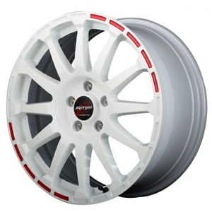 TOYO PROXES CF3 195/60R17 RMP RACING GR12 ホワイト/ストロボレッド 17インチ 7J+48 5H-114.3