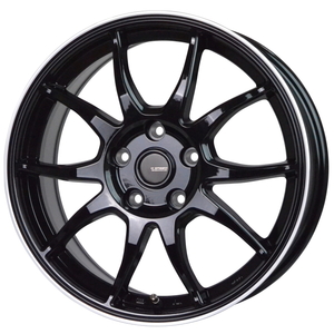 TOYO PROXES CF2 SUV 225/65R18 G.Speed P-06 メタリックブラック+リムポリッシュ 18インチ 7.5J+48 5H-114.3