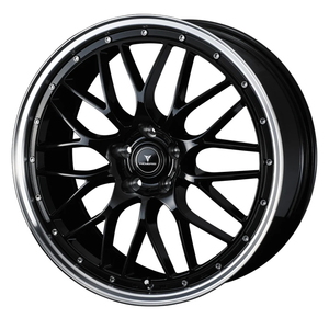 TOYO PROXES CL1 SUV 225/45R19 NOVARIS ASSETE M1 BLACK/RIM POLISH 19インチ 8J+45 5H-114.3