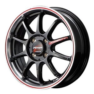 TOYO PROXES Sport SUV 235/65R17 RMP RACING R10 クリスタルブラック/リムポリッシュ+レッド 17インチ 7J+45 4H-100