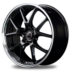 TOYO PROXES Sport2 255/45R19 VERTEC ONE EXE5 グロッシーブラック/リムポリッシュ 19インチ 8J+42 5H-114.3