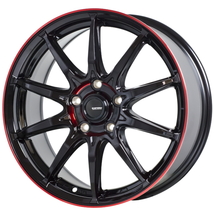 TOYO PROXES Comfort2s 245/40R18 G.Speed P-05R ブラック+レッドクリア 18インチ 7J+55 5H-114.3_画像1