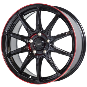 TOYO PROXES R1R 245/40R17 G.Speed P-05R ブラック+レッドクリア 17インチ 7J+48 5H-114.3