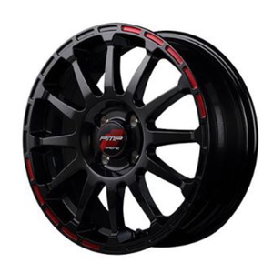 TOYO PROXES R1R 225/45R17 RMP RACING GR12 クリスタルブラック/ストロボレッド 17インチ 7J+45 4H-100