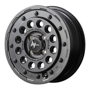 TOYO PROXES R1R 205/50R15 NITRO POWER H12 SHOTGUN バレルブラック 15インチ 5J+45 4H-100