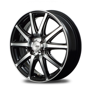 TOYO PROXES R1R 195/55R15 FINAL SPEED GR-Γ ブラックポリッシュ 15インチ 5.5J+43 4H-100