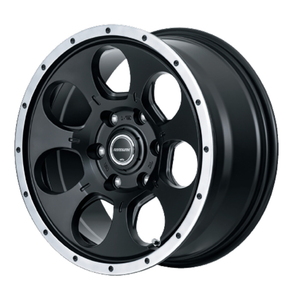 TOYO PROXES R1R 205/50R16 ROADMAX WO-7 セミグロスブラック/フランジDC 16インチ 7J+40 5H-114.3