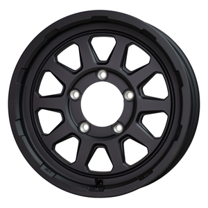 ホイール単品 1本 MAD CROSS RANGER マットブラック 16インチ 5.5J+20 5H-139.7