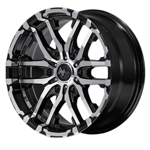 TOYO H30 215/65R16 C 109/107R NITRO POWER M26 CROSSFANG ブラックメタリック/ミラーカット 16インチ 6.5J+48 6H-139.7