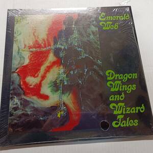 即決 US ORG 未開封新品 EMERALD WEB Dragon Wings And Wizard Tales　ニューエイジ アンビエント 電子音楽 YA 