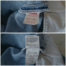 リーバイス 90s USA製 Levis 501 W32 オリジナル レギュラー ジーンズ デニムパンツ ヴィンテージ 赤耳 501XX bigE 66 _画像9