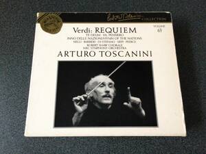 ★☆【2CD】Toscanini Collection Vol 63 ヴェルディ: レクイエム他 トスカニーニ＆NBC交響楽団他☆★