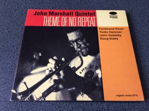 ★☆【CD】Theme of No Repeat / ジョン・マーシャル John Marshall Quintet【デジパック】☆★