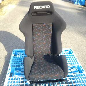 ☆即決！ 希少！ 廃盤品！ レカロ RECARO SR3 ルマンカラー セミバケット シート アルトワークス HA22S レール付き！60318b☆の画像3