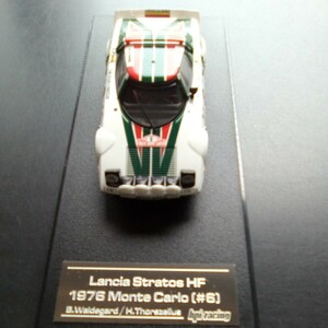 Lancia Stratos HF 1976 Monte Carlo #6 ストラトス hpi-racing ミニカー ラリーカーコレクション【b86】