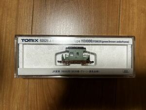 TOMIX 93526 ヨ8000型(8639番・グリーン茶色台枠)鉄道模型 車掌車　現状品　鉄道模型　Nゲージ　