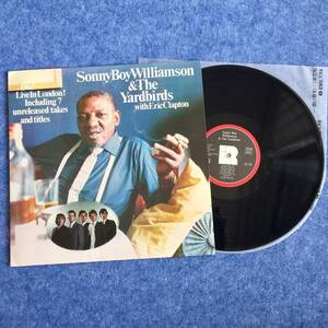 Sonnyboy Williamson & The Yardbirds with Eric Clapton 1963 live in London / LP / Sonny Boy ヤードバーズ　エリック・クラプトン