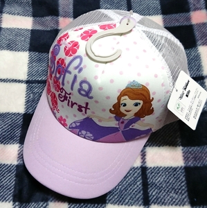 新品送料無料 ソフィア 帽子 キャップ 子供用 ジュニア 女の子 キッズ 54cm 遠足