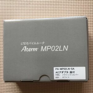 モバイルルーター Aterm MP02LN SA 予備バッテリー付 SIMフリー 