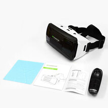 3D VRゴーグル VRコントローラー付き ホワイト_画像7