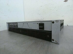 現状品☆amcron/アムクロン☆業務用2ch パワーアンプ☆macro-tech 600 管N23596 #