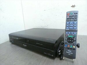 10年☆パナソニック/DIGA☆HDD/BD/VHSレコーダー☆DMR-BR670V☆リモコン付 管CX18585