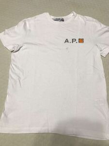 carhartt WIP A.P.C. カーハート アーペーセー Tシャツ M 半袖シャツ シャツ ロゴシャツ プリントTシャツ 半袖Tシャツ 半袖 APC