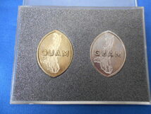 ☆超レア 希少品 GUAM　GREAT SEAL OF THE TERITORY OF GUAM UNAITED STATES OF AMERICA　グアム　記念コイン　メダル_画像2