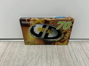 【未使用品】maxell MUD-70M METAL メタルポジション カセットテープ 70分 UD 日本製 日立マクセル 抗菌 音楽録音用