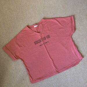 ハニーズ　ピンク　 半袖Tシャツ Tシャツ　Mサイズ　ロゴTシャツ