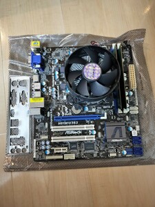 マザーボード ASRock H61M/U3S3 CPU Intel core i3 2100 メモリ 4GB (2GBx2) セット