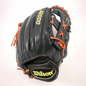 【中古】 Wilson 野球グローブ A2000 サイズ12 ブラック 内野手 硬式 一般用 右投げ ウィルソン ベースボール グラブ USED ◆3104/磐田店