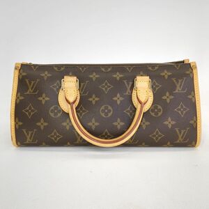 LOUIS VUITTON ルイヴィトン M40009 モノグラム ポパンクール ブラウン ハンドバッグ VI0065 ◆3102/掛川店