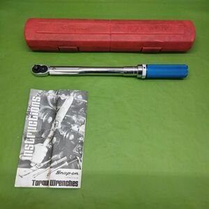 未校正　SNAP-ON　QJMR210D　トルクレンチ　3/8(9.5sq)　旧ロゴ ◆3116/工具宮竹店