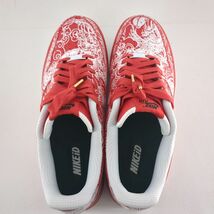 ナイキ　エアフォース1　30cm　919729 992　メンズ　LOW PREMIUM ID CHINESE NEW YEAR 17年製　スニーカー　NIKE　中古　◆3114/高洲店_画像7