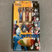 ウルトラマンコスモス ウルトラマン大集合 2001年 当時物 珍品クリア怪獣消しゴム入 人形 ソフビ 塩ビ ウルトラセブン_画像1