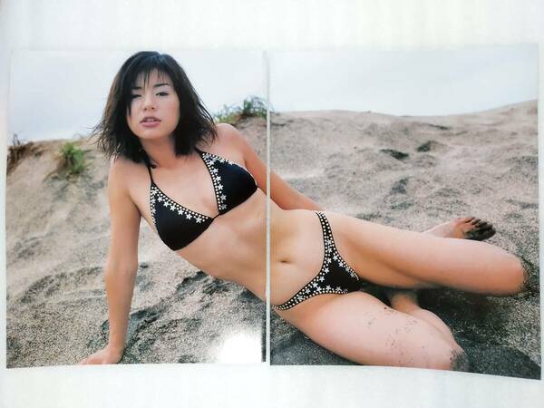 送料込み 【井川遥】 雑誌 切り抜き ９ページ ビキニ 水着 グラビア 9P