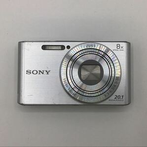 81068 【動作品】 SONY ソニー Cyber-shot サイバーショット DSC-W830 コンパクトデジタルカメラ バッテリー付属の画像1