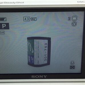 12854 【動作品】 SONY ソニー Cyber-shot サイバーショット DSC-W270 コンパクトデジタルカメラ バッテリー付属の画像7