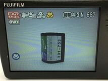 10314 【動作品】 FUJIFILM 富士フイルム FinePix F200EXR コンパクトデジタルカメラ バッテリー付属_画像7