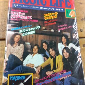 ミュージックライフ 1978年4月号 フォリナー Foreigner 音楽雑誌