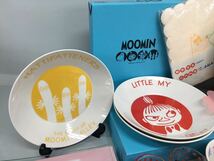 SU■ ムーミン グッズ まとめて 26点 セット お皿 プレート マグカップ グラス かばん ネクタイ 雑貨 MOOMIN ミィ スナフキン ニョロニョロ_画像2