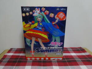  Hatsune Miku приз фигурка 2nd season Summer ver. нераспечатанный товар 