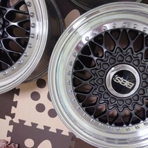 １円スタート　BBS RS RS１７４ ７J １６インチ ET３３リペア済　美品　リムガリ傷少　_画像3